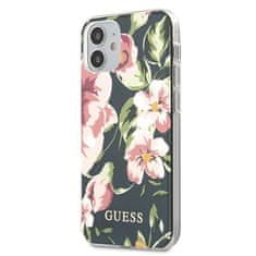 Guess Kryt Guess GUHCP12SIMLFL03 Apple iPhone 12 mini navy N°3 Flower Collection