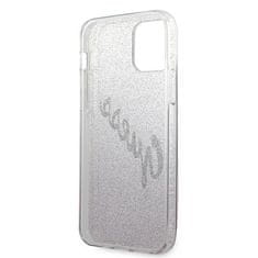 Guess Kryt Guess GUHCP12LPCUGLSPI Apple iPhone 12 Pro Max pink hardcase Glitter Gradient Script