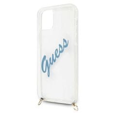 Guess Kryt Guess GUHCP12SCRTVSBL Apple iPhone 12 mini blue hardcase Script Vintage