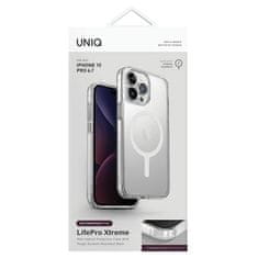 MobilPouzdra.cz Kryt UNIQ LifePro Xtreme Apple iPhone 15 Pro Max MagClick Charging frost clear