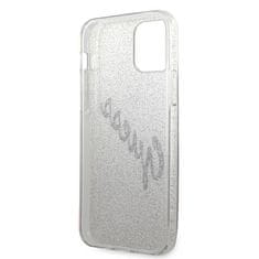 Guess Kryt Guess GUHCP12LPCUGLSGO Apple iPhone 12 Pro Max gold hardcase Glitter Gradient Script