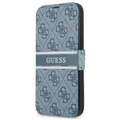 Guess Kryt Guess GUBKP13S4GDBL Apple iPhone 13 mini blue book 4G Stripe