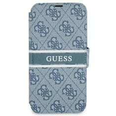 Guess Kryt Guess GUBKP13S4GDBL Apple iPhone 13 mini blue book 4G Stripe