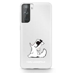 Karl Lagerfeld Kryt Karl Lagerfeld KLHCS21MCFNRC Samsung Galaxy S21+ Plus hardcase transparent Choupette Fun