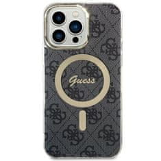 Guess Kryt Guess GUHMS23MH4STK Samsung Galaxy S23+ Plus black hardcase 4G MagSafe