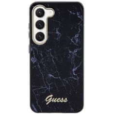 Guess Kryt Guess GUHCS23MPCUMAK Samsung Galaxy S23+ Plus black hardcase Marble