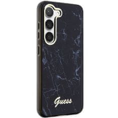 Guess Kryt Guess GUHCS23MPCUMAK Samsung Galaxy S23+ Plus black hardcase Marble