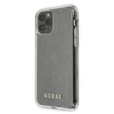 Guess Kryt Guess GUHCN65PCGLSI Apple iPhone 11 Pro Max silver hard case Glitter