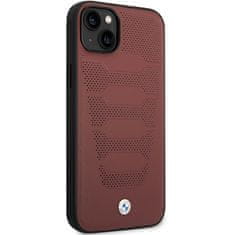 MobilPouzdra.cz Kryt BMW BMHCP14S22RPSR Apple iPhone 14 burgundy Leather Seats Pattern