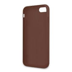 Guess Kryt Guess GUHCI8G4GLBR Apple iPhone SE 2022/SE 2020/8/7 brown hard case 4G Stripe Collection