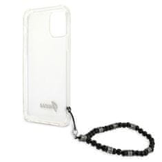 Guess Kryt Guess GUHCP12LKPSBK Apple iPhone 12 Pro Max Transparent hardcase Black Pearl