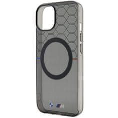 MobilPouzdra.cz Kryt BMW BMHMP13MHGPK Apple iPhone 13 / 14 / 15 Pattern MagSafe grey