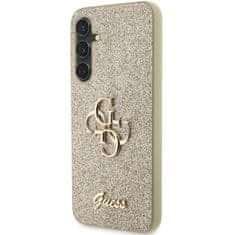 Guess Kryt Guess GUHCS23FEHG4SGD Samsung Galaxy S23 FE hardcase Glitter Script Big 4G gold