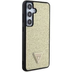 Guess Kryt Guess GUHCS24MHDGPPD Samsung Galaxy S24+ Plus hardcase Rhinestone Triangle gold