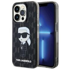 Karl Lagerfeld Kryt Karl Lagerfeld KLHCP15XHNKMKLK Apple iPhone 15 Pro Max hardcase Monogram Ikonik transparent