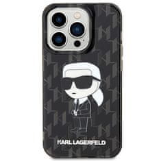 Karl Lagerfeld Kryt Karl Lagerfeld KLHCP15XHNKMKLK Apple iPhone 15 Pro Max hardcase Monogram Ikonik transparent