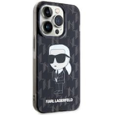 Karl Lagerfeld Kryt Karl Lagerfeld KLHCP15XHNKMKLK Apple iPhone 15 Pro Max hardcase Monogram Ikonik transparent