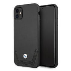 MobilPouzdra.cz Kryt BMW BMHCN61RSWPK Apple iPhone 11 black hardcase Leather Perforate