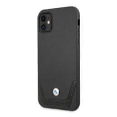 MobilPouzdra.cz Kryt BMW BMHCN61RSWPK Apple iPhone 11 black hardcase Leather Perforate