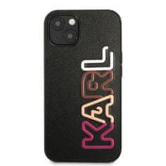 Karl Lagerfeld Kryt Karl Lagerfeld KLHCP13MPCOBK Apple iPhone 13 black hardcase Multipink Brand