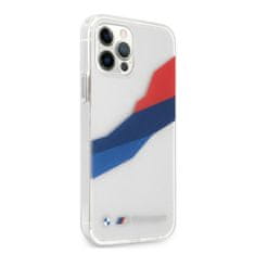 MobilPouzdra.cz Kryt BMW BMHCP12LSKTGT Apple iPhone 12 Pro Max transparent hardcase Motorsport Tricolor