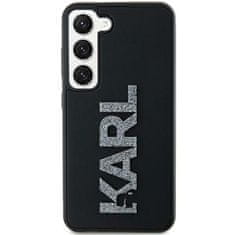 Karl Lagerfeld Kryt Karl Lagerfeld KLHCS23L3DMBKCK Samsung Galaxy S23 Ultra hardcase 3D Rubber Glitter Logo black