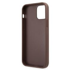 Guess Kryt Guess GUHCP12M4GMGBR Apple iPhone 12/12 Pro brown hardcase 4G Big Metal Logo