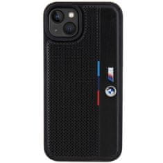 MobilPouzdra.cz Kryt BMW BMHCP15M23PUPVK Apple iPhone 15 Plus / 14 Plus hardcase Perforated Tricolor Line black