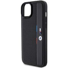 MobilPouzdra.cz Kryt BMW BMHCP15M23PUPVK Apple iPhone 15 Plus / 14 Plus hardcase Perforated Tricolor Line black