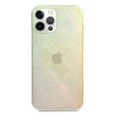 Guess Kryt Guess GUHCP12M3D4GIRBL Apple iPhone 12/12 Pro iridescent hardcase 4G 3D Pattern Collection