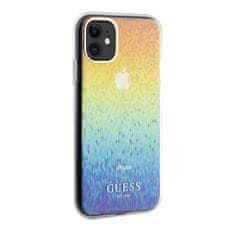 Guess Kryt Guess GUHCN61HDECMI Apple iPhone XR / 11 hardcase IML Faceted Mirror Disco Iridescent multicoloured