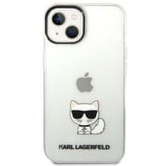 Karl Lagerfeld Kryt Karl Lagerfeld KLHCP14MCTTR Apple iPhone 14 Plus / 15 Plus hardcase transparent Choupette Body