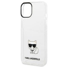 Karl Lagerfeld Kryt Karl Lagerfeld KLHCP14MCTTR Apple iPhone 14 Plus / 15 Plus hardcase transparent Choupette Body