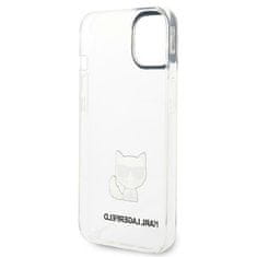 Karl Lagerfeld Kryt Karl Lagerfeld KLHCP14MCTTR Apple iPhone 14 Plus / 15 Plus hardcase transparent Choupette Body