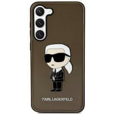 Karl Lagerfeld Kryt Karl Lagerfeld KLHCS23MHNIKTCK Samsung Galaxy S23+ Plus black hardcase Ikonik Karl Lagerfeld