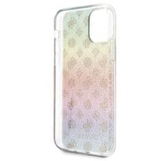 Guess Kryt Guess GUHCN58PEOML iPhone 11 Pro multicolor hard case Iridescent 4G Peony