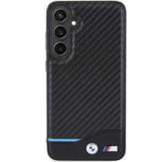 MobilPouzdra.cz Kryt BMW BMHCS24M22NBCK Samsung Galaxy S24+ Plus Leather Carbon black