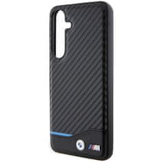 MobilPouzdra.cz Kryt BMW BMHCS24M22NBCK Samsung Galaxy S24+ Plus Leather Carbon black