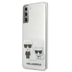 Karl Lagerfeld Kryt Karl Lagerfeld KLHCS21MCKTR Samsung Galaxy S21+ Plus hardcase Transparent Karl & Choupette