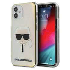 Karl Lagerfeld Kryt Karl Lagerfeld KLHCP12SPCKHML Apple iPhone 12 mini multicolor hardcase Iridescent Karl`s Head