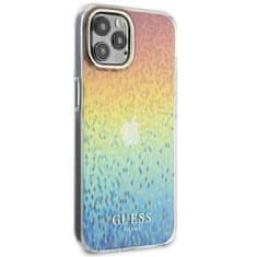 Guess Kryt Guess GUHCP12MHDECMI Apple iPhone 12 / 12 Pro hardcase IML Faceted Mirror Disco Iridescent multicoloured