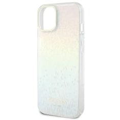 Guess Kryt Guess GUHCP12MHDECMI Apple iPhone 12 / 12 Pro hardcase IML Faceted Mirror Disco Iridescent multicoloured