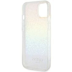 Guess Kryt Guess GUHCP12MHDECMI Apple iPhone 12 / 12 Pro hardcase IML Faceted Mirror Disco Iridescent multicoloured