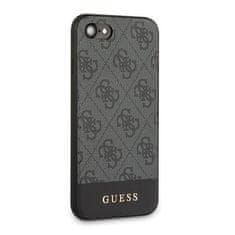 Guess Kryt Guess GUHCI8G4GLGR Apple iPhone SE 2022/SE 2020/8/7 grey hard case 4G Stripe Collection