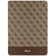 Guess Kryt Guess GUFCP12PS4SGW Apple iPad Pro 12.9 2020/2021/2022 (4, 5, 6 gen) brown 4G Stripe Allover