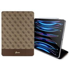 Guess Kryt Guess GUFCP12PS4SGW Apple iPad Pro 12.9 2020/2021/2022 (4, 5, 6 gen) brown 4G Stripe Allover