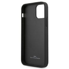 MobilPouzdra.cz Kryt BMW BMHCP12SRSPPK Apple iPhone 12 mini black hardcase Leather Curve Perforate