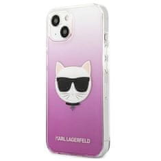 Karl Lagerfeld Kryt Karl Lagerfeld KLHCP13SCTRP Apple iPhone 13 mini hardcase pink Choupette Head