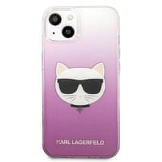 Karl Lagerfeld Kryt Karl Lagerfeld KLHCP13SCTRP Apple iPhone 13 mini hardcase pink Choupette Head