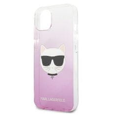 Karl Lagerfeld Kryt Karl Lagerfeld KLHCP13SCTRP Apple iPhone 13 mini hardcase pink Choupette Head